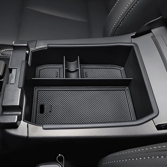 RUNROAD Center Console Organizer Tray Compatible with 2026 Subaru Outback Accessories, Armrest Tray For Outback Premium Limited Touring XT Wilderness Middle Console Dividers Secondary Storage Box