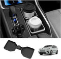 LUWU 2025 2026 TX350 Center Console Cup Holder Compatible with 2024 2025 2026 Lexus TX350/TX500/TX550 Accessories Premium Silicone Cup Holder Mat Spill-Proof, Easy Install & Clean, Black