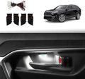 Door Bowl Light Fit for Toyota RAV4 2019 2020 2021 Inner Door Handle Accessories Bowl Shape LED Light Ambient Light Interior 4 pcs (White)