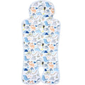 Pinkunn Gel Car Seat Baby Cooling Pad for Summer Breathable Stroller Cooler Pad Multifunctional Carseat Cooling Mat for Baby Child Dining Chair Safety Seat Stroller(Blue,Dinosaur)