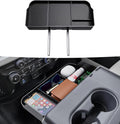 Sinvanho Center Console Organizer for 2011-2024 2025 Ford F150 F250 F350 F450 F550 F650 Accessories, Front Center Seat Headrest Storage Tray for Pickup Truck Middle Armrest Box, Jump Seat Only