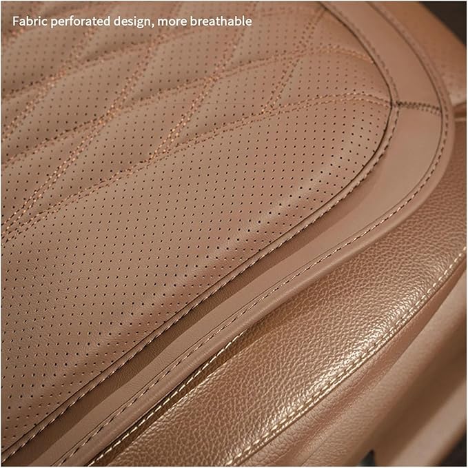 F Car Seat Cushion for BMW All Model I3 I4 I8 X1 X2 X3 X4 X5 X5M X6 X7 Z4 Car Lumbar Support Pillow Auto Seat Waist Back Cushion Y (Color : Orange B)