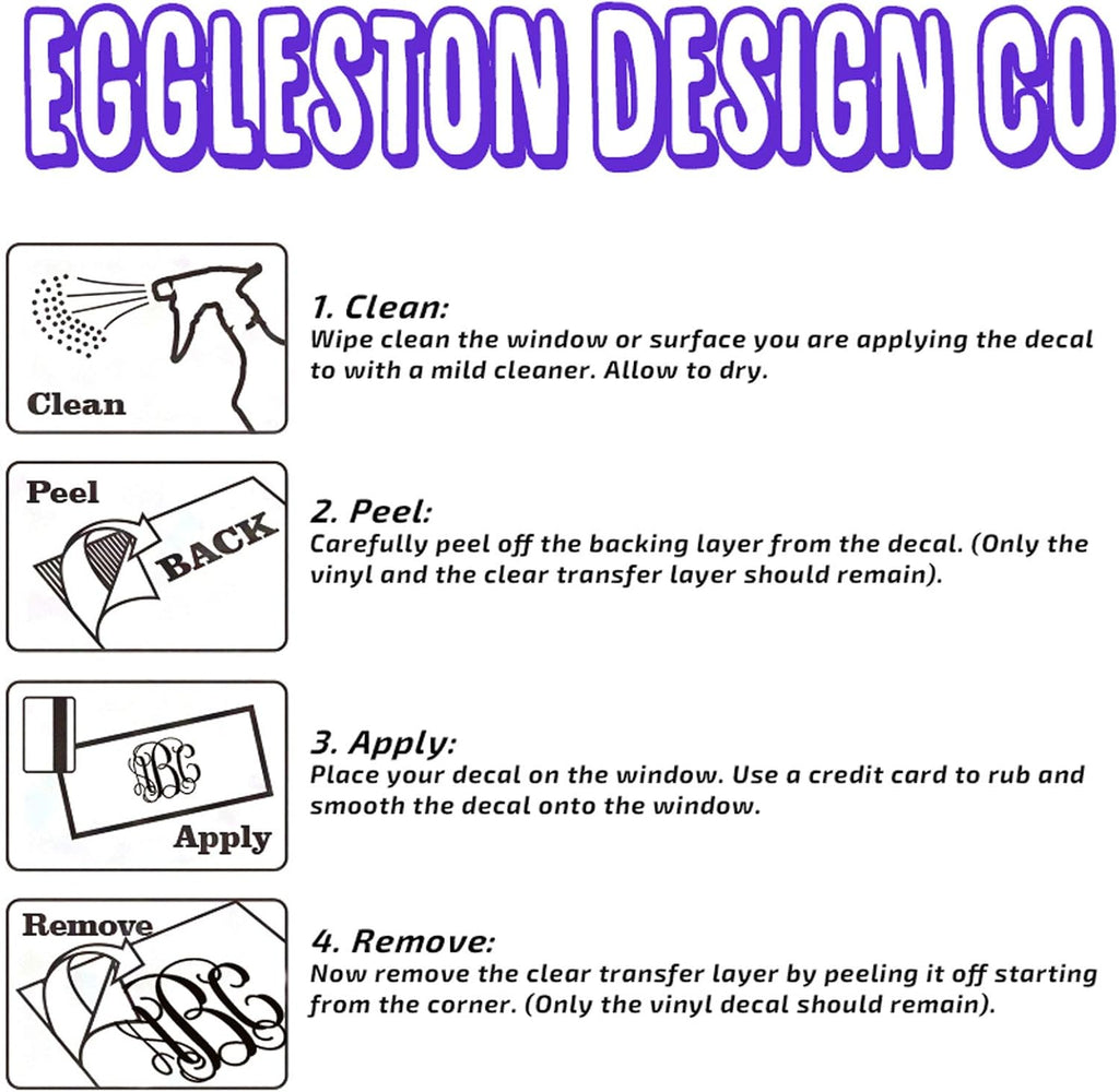 Large Custom Business Name and Website Description Text Decal Sticker for Car Windows, Signs, Schools, Doors, Windshield, Boats, RV, Coolers, and Storefronts (20 + Colors and Sizes)