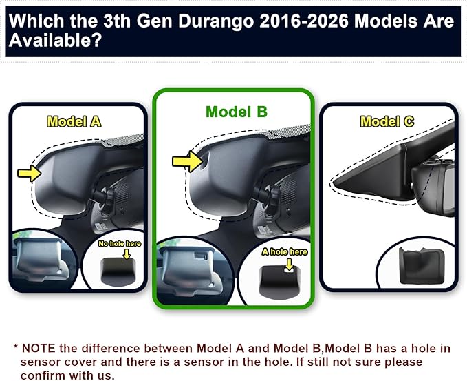 Mangoal 4K Dash Cam Custom Fit for Dodge Durango 2016 2017 2018 2019 2020 2021 2022 2023 2024 2025 2026 (Model B), GT R/T SRT SXT,Integrated OEM Look, UHD 2160P, WiFi & App, 64GB Card