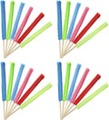 24 Pcs Microfiber Detail Duster Sticks, Mini Duster Crevice Cleaning Tool Kit for Car Air Vents, Home Blinds, Fans, Windows, Small Spaces, Gap Dust Cleaner