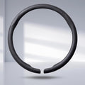 Steering Wheel Cover Thin Car Steering Wheel Accessories Universal Snap On Protector, Black