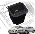 Wireless Car Charger for Mercedes-Benz A-Class B-Class GLA CLA 2013-2019 W176 W246 X156 C117 Accessory, 15W Fast Charging Phone Charger Pad with 27W USB-A & Type-C Port for iPhone Galaxy