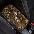 Dreaweet Deer Hunting Camouflage Arm Rest Cover for Car Universal Fit Center Console Cover Anti-Scratch Universal Armrest Cover for SUV Sedan