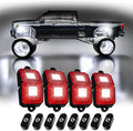 OPT7 Photon Pure White LED Magnetic Rock Lights - 4 Pods w/Magnet Mounts - Wide Angle Underglow Lighting Kit, IP68 Waterproof for Offroad Jeep RZR ATV UTV SUV - Truck Decorations