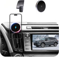 Phone Mount for Toyota RAV4 (2013-2018), 15W Wireless Car Charger, Magnetic Phone Holder, Dashboard Hands Free Mobile Holder, 360° Adjustable, 2014 2015 2016 2017 Rav4 Interior Accessories