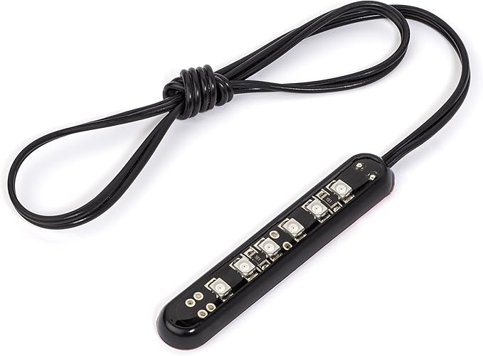 Oznium LED Modules (Straight Black, Amber LED)