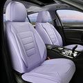Coverado Car Seat Covers Front, Seat Covers for Cars, Waterproof 2-Pack Car Seat Cushions, Leather Carseat Seat Protectors, Universal Seat Covers Fit for Most Sedans SUV Pick-up Trucks(Purple)
