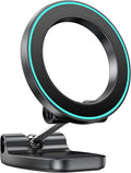 CARMOUNT F2 Adjustable Magnetic Car Mount for iPhone | Dashboard Phone Holder, 360° Rotation & Tilt, Universal & MagSafe Full Metal Magnetic Phone Mount (MagSafe Adjustable)
