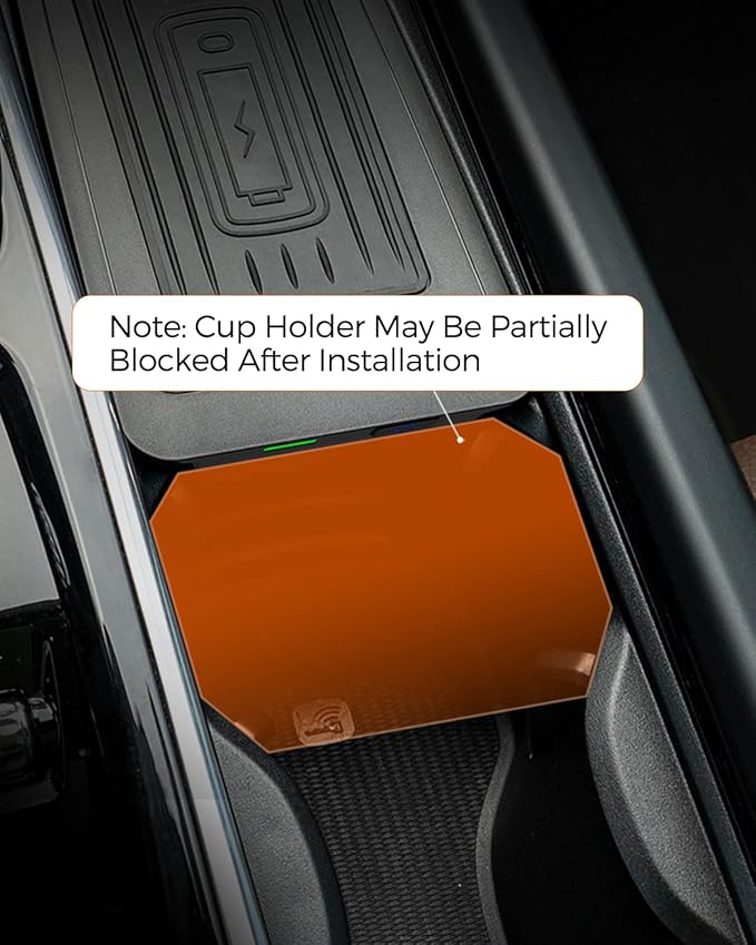 Car Wireless Phone Charger for Volvo 2017-2025 XC90 XC60 S90 S60 V90 V60 2025 2024 2023 2022 2021 2020 2019 2018 2017 Center Console Accessories Charging Pad