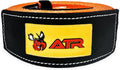 ATR Tree Saver Strap 3.5" x 8ft – 36,000 lbs Break Strength, Heavy Duty Tow Strap for Winch, Off-Road Recovery, Truck, Jeep, Short Polyester Recovery Rope with Loops