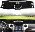 auovo Dashboard Cover Mat Compatible with Toyota Tundra 2014 2015 2016 2017 2018 2019 2020 2021 Anti-Slip Dash Cover Dash Carpet Cover Sunshield Protector
