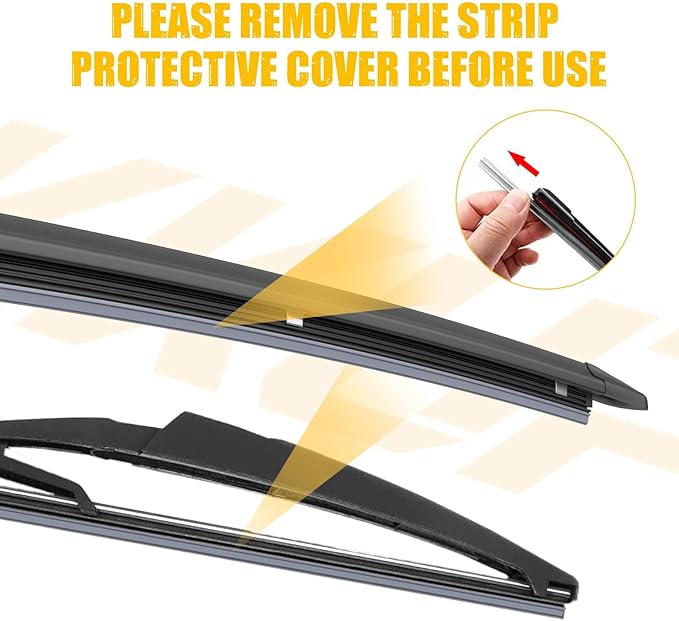 MIKKUPPA 26"+14"+13" Windshield Wiper Blades Replacement for 2013-2018 Hyundai Santa Fe, Front & Rear Wiper Blades Set, Durable Stable Quiet All Season (Pack of 3)