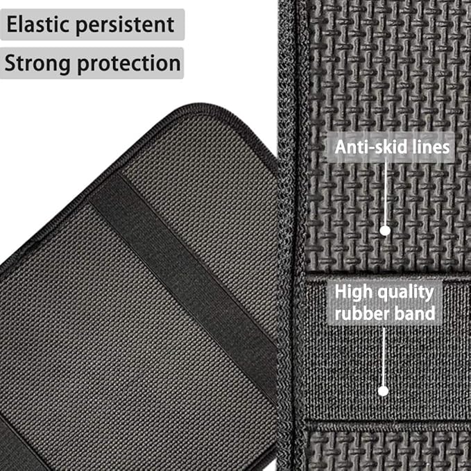 Dreaweet Customized Design Auto Center Console Pad, Neoprene Center Console Cover for Car SUV Sedan SUV Console Armrest Lid Cover for Men Women Decor Accessories