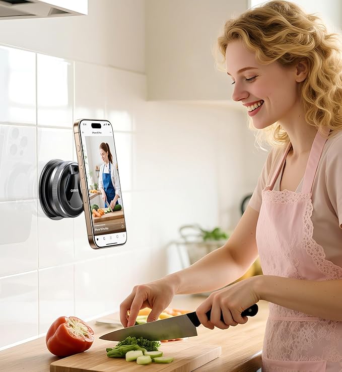 for Magsafe Car Mount carmount 2.0 Magnetic Phone Mount【True Military-Grade Durability】 Vacuum Magnetic Phone Holder for Car Tripod Cell Phone Car Mount Gifts for Mothers Day for iPhone 17 16 Samsung