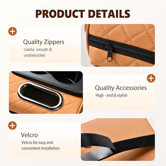Multifunctional Car Armrest Cushion with Integrated Booster, 2026 Upgraded Universal Style Memory Cotton Car Armrest Box Pad, Car Center Console Armrest Pillow, with 2 Cup Holder (Gray)