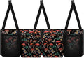 Mushroom Car Trunk Organizer Foldable Auto Backseat Storage Bag with 4 Pockets Hanging Auto Accessories Suitable Most Sedans SUVs Trucks Vans