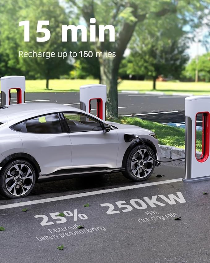 FOCSPROD for NACS to CCS1 Charger Adapter, Max 500A 1000V Fast Charge NACS to CCS Adapter, CCS1 Electric Vehicle Charging Compatible with Tesla Superchargers -UL 2252