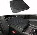 Center Console Armrest Cover Compatible with 5th Gen 2019-2026 Dodge RAM 1500 2500 3500 Accessories, Vinyl Leather Middle Console Pad Cushion Pad, Anti-Scratch, Black(Fits Bucket Seat Only)