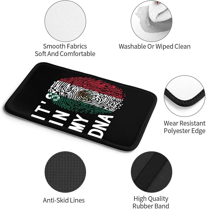 DARLEKS Car Armrest Cushion Auto Center Console Cover Pad Car Handrail Box Universal Decoration Mat