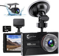1080P Dash Cam Front and Rear with 32GB SD Card, Diamond Lark Dual Dash Camera for Cars, 3” LCD Screen Dashcam with Type-C Port, HDR, G-Sensor, Loop Recording, Parking Monitor, Night Vision