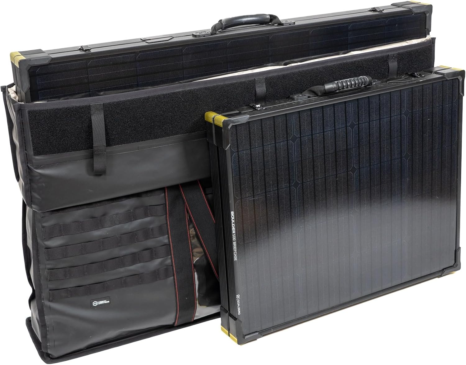 Mission Darkness Dry Shield Eclipse Faraday Bag for Solar Panels & Extra-Large Electronics // Military-Grade RF Shielding Waterproof Case for EMP CME Protection Preppers Personal Security