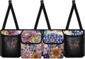 Boho Floral Blossom Car Backseat Trunk Organizer for Women Mandala Trunk Storage Bag for Grocery Cargo Car Organization