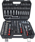 Hantinstom Ultimate Sockets Set Comprehensive Hand Tool Set Perfect for Home Essentials College Dorm Car Emergency Kit Ideal Apartment Essentials & Men’s Tools Gift