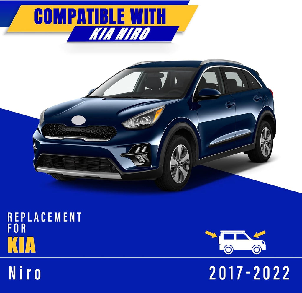 3 wipers Replacement for 2017-2021 2022 Kia Niro, Windshield Wiper Blades Original Equipment Replacement - 26"/16"/12" (Set of 3) U/J HOOK