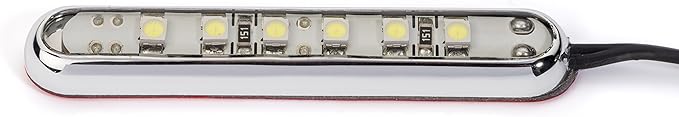 Oznium LED Modules (Straight Chrome, Amber LED)