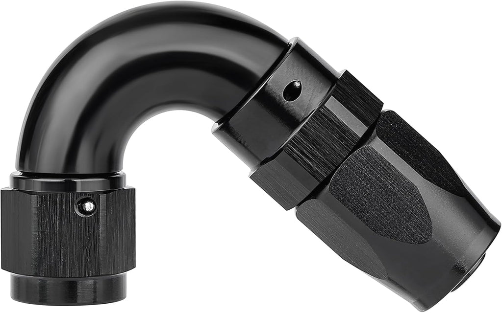 EVIL ENERGY 6AN 150 Degree One Piece Full Flow Hose End Fitting Swivel For CPE Braided Hose