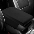 Car Center Console Pad, 12.2''×8.1''×1.8'' Memory Foam Auto Armrest Support Cushion, Vehicle Arm Rest Seat Box Cover Protector, Universal Interior Decor Car Accessories
