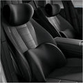 Car Lumbar Support Pillow and Car Neck Pillow Kit for Mitsubishi Mirage 2014-2020 2021 2022 2023 2024 2025 2026, Car Seat Neck Back Rest Pillows, Ergonomic Car Seat Headrest & Lumbar Cushion