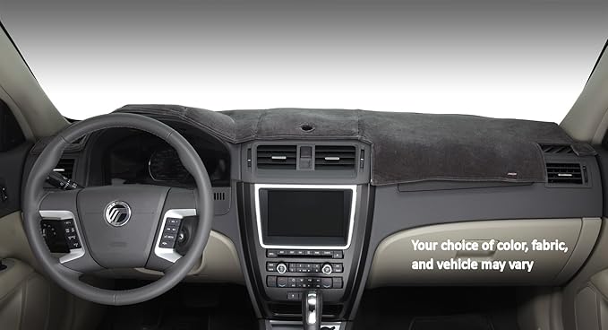 DashMat VelourMat Dashboard Cover Ford Taurus (Plush Velour, Black)