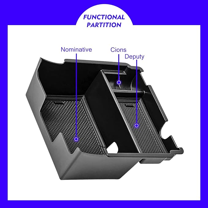 2023 Crosstrek Center Console Organizer Tray for 2018-2023 Subaru Crosstrek 2017-2023 Impreza Center Armrest Storage Box for Crosstrek 2022 2023 Accessories Imprez Storage Box