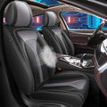 Car Seat Covers Fit for Kia Sorento 2007-2023 2024 2025 Custom Faux Leather Front Set Breathable Seat Cover Fit for Sorento (2 Seat,Black&Grey)