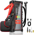 5000A Car Battery Jump Starter with Air Compressor 160PSI, Car Battery Charger 7.0L Gas/6.0L Diesel, Jumper Box for Car Battery with Tire Inflator & Power Bank& Jumper Cables, Mother's Day