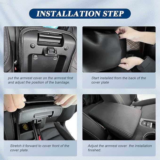 BIBIBO [Upgraded for 2025 2026 Kia Sportage Console Armrest Cover 2023-2025 2026 Kia Sportage NQ5 Console Lid,2023 Sportage Arm Rest Pad Cover Protector,2025 Kia Sportage Accessories Armrest Cushion