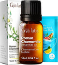 100% Pure Roman Chamomile Essential Oil - 0.34 Fl Oz - Roman Chamomile Oil for Hair, Skin, Diffuser, Aromatherapy & DIY Candle Making Scent