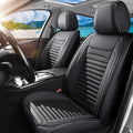 Front Seat Covers Fit for Toyota Camry 2001-2026, Car Seat Covers Front Seats, Breathable Faux Leather Automotive Seat Covers Front Pair Anti-Slip Seat Cover(Black, Front)