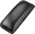 X AUTOHAUX Universal Car Center Console Knee Leg Elbow Cushion Pad Faux Leather Auto Armrest Knee Cover Support 18x8x3.2cm Black