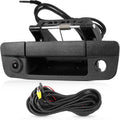 Tailgate Handle Backup Camera Fit for Dodge RAM 1500 2009-2017,Fit for Dodge RAM 2500 3500 2010-2017 Tailgate Reversing Rear View Park Assist Camera RCA Plug Replaces 68084284AB