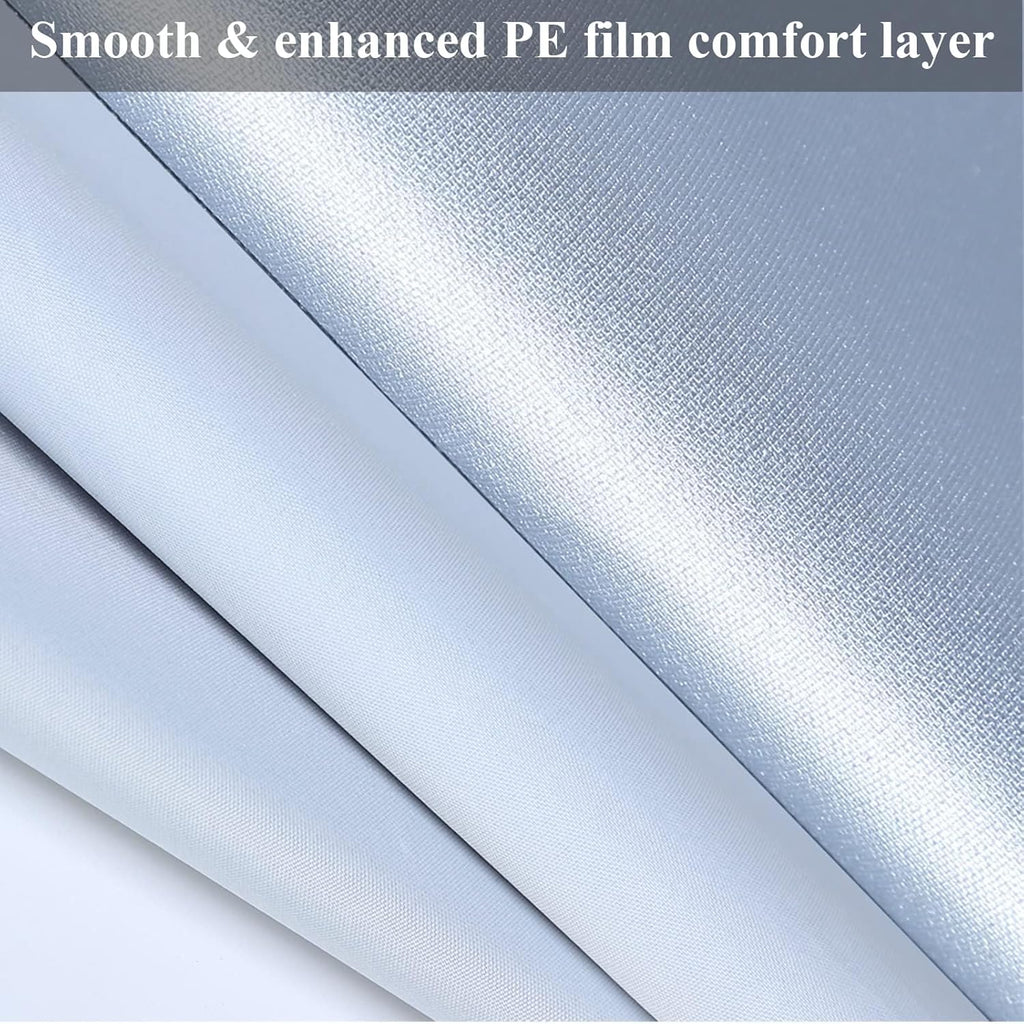 Tecoom Sport Car Cover Waterproof All Weather, Light Shell Car Covers for Autombilas Without Door Zipper & Mirror Pockets Windproof Sun Uv Hail Protector Car Cover Fit Coupe/Sport Car (183-193 Inches)