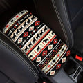 Dreaweet Aztec Ethnic Tribal Horse Car Center Console Cover Southwestern Car Armrest Cover Center Console Cushion Pad Soft Comfy Arm Rest Cover for Car Truck SUV Van