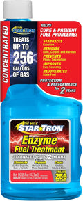 Star Tron Enzyme Fuel Treatment Concentrate, 16 Fl. Oz. – Treats up to 256 Gallons – Rejuvenate & Stabilize Old Gasoline, Cure Ethanol Problems, Improve MPG, Reduce Emissions, Increase Horsepower