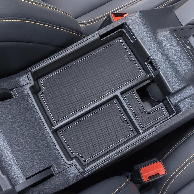 TOPINSTALL 2025+ Upgraded Tray Compatible with Ford Bronco 2025 2026 4-Door Automatic Transmission, Full Size Bronco Console Organizer (NOT for Manual & 2-Door & Sport Model)
